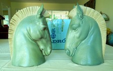 Pair of Vintage Lladro Horse Figurines By Salvador Furio picture