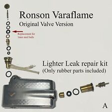 Ronson Lighter Varaflame Type A Valves O-Rings Assortment Seal Parts Spares Part picture