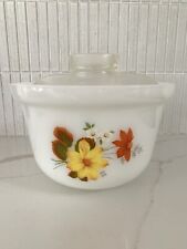 Agee Crown Pyrex Autumn Glory Tubby  picture