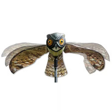 Prowler Owl with Flapping Wings Owl Decoy Scarecrow Bird Repellent Scare Pigeons picture