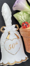 Enesco - 2000 - Happy 50th Anniversary - Porcelain Bell picture