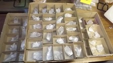 10 Piece Lot - A/B Grade Small Natural Rough Quartz Crystal Clusters picture