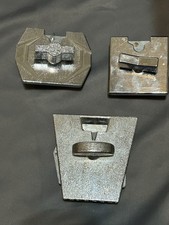 Three Vintage Chrome-plated Turn-knob Coin Mechanisms picture