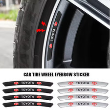 4PCS Reflective Wheel Rim Stickers for Toyota TRD Corolla Yaris RAV4 picture