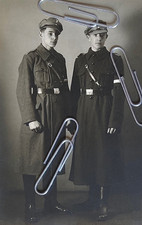 POST WW1 GERMAN SOLDIERS 1933 PHOTO POSTCARD RPPC picture