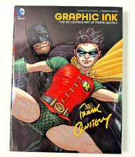 Graphic Ink The DC Comics Art of Frank Quitely 1st Ed Large Format Illustrated picture