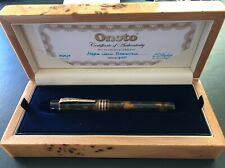 ONOTO Gorgeous Magna Classic Tortoise Shell Fountain Pen - 18CT Gold B Nib picture