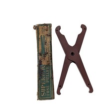 Vintage Superior Fuse Puller Pocket Size Tool Hoboken NJ Original Box 5 Inch picture