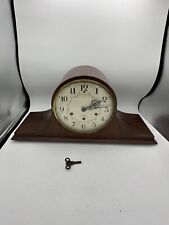 Vintage Seth Thomas Chiming Mantle Clock Working Tested W/Key picture