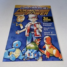 Pokemon Power Aug 1998 Vol. 1 Issue 1 Collector's Edition 1st Edition Detached picture