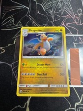 Sun & Moon Base Set 96/149 Dragonite Rare Cosmos Holo NM Pokemon Card FAT SWIRL picture