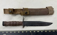 Genuine OKC3S Knife Bayonet USMC & Scabbard Ontario Knife Co OKC picture
