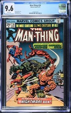 🕷️ Man-Thing #20 CGC 9.6 WP Marvel 1975 Spider-Man, Thing & Shang-Chi picture