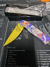 Pokemon Mew Mewtwo Pocket Knife Assisted Opening Collectible #8 picture