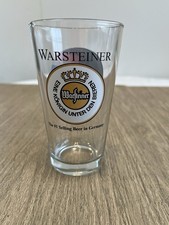 Warsteiner Beer Pint Glass w/Celebrate Oktoberfest Logo, Excellent Condition picture