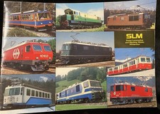 Swiss Locomotive And Machine works Brochure Circa 1985 picture