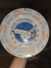 Hail Columbia 1984 Calendar Collectors Plate 9” Spencer Gifts picture