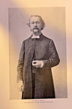 1895 Vintage Magazine Illustration Reverend Charles H. Parkhurst picture