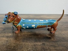 Rare Westland Hot Diggity Dog 16516 Grateful Weiner Dachshund picture