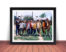 Framed The SANDLOT Cast Photo Picture 1993 BASEBALL MOVIE - 8x10 or 11x14 (W1) picture