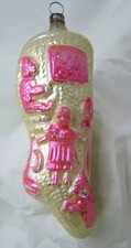 Antique Christmas German LARGE STOCKING ORNAMENT picture