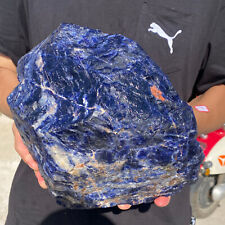 12LB Natural Blue Sodalite Rock Crystal Gemstone Healing Rough Mineral Specimen picture