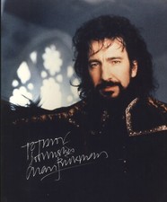 Alan Rickman ~ Signed Autographed Robin Hood Sheriff of Nottingham ~ PSA DNA picture
