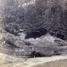 Humphrey's Ledge Stereoview A. Marshall No. 110 White Mountain Scenery 1880s picture