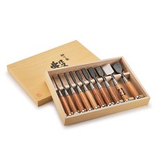 Fujikawa Okyo Japanese Chisel Set 10-piece picture