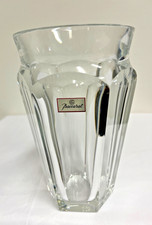 Baccarat Clear Crystal Nelly Vase Vintage, 8.25