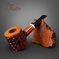 Mr. Brog HAND MADE WOODEN TOBACCO SMOKING PIPE  62 Hammer Poker  Tik  + Filter picture