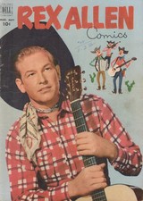 47927: DELL COMICS REX ALLEN #7 F Grade picture