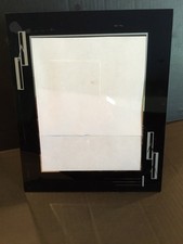 Vintage Art Deco Picture Frame Reverse Painted Glass 10