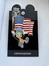 DLR Mickey's All American Pin Festival Jiminy Cricket Disney 21986 = picture