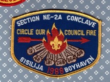 OA Section NE-2A Conclave 1988 -Mint- Camp Boyhaven  Sisilija Host picture