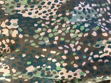 WWII German 44 Dot   / Pea Camo  Fabric Camo Material picture