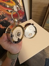 Antique-Rare Night Watchman's Time Detector ,TH.HAHNs Original-  picture