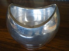 Vintage 1989 Nambe Studio Silver Candle Holder Signed & Dated Neil Cohen Design picture