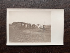 RPPC Berino New Mexico Farming Scene Loading Hay Bales early 1900s picture