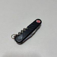 Wenger SwissBuck Fishtale Knife Black Nylon Handle Buck Logo All Purpose Tool picture
