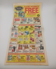 1986 SuperX Drug Stores Sales Ad Circular Flyer Vintage Ephemera Paper Coke picture