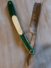 Vintage Hibbard Spencer Bartlett Co Germany 0 Straight Razor Broken Scale. picture