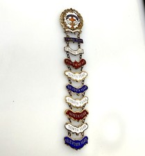 10k Gold 9 g Lutheran  Sunday School 11Year Attendance Pins Little Cross NoScrap picture