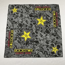 Rockstar Energy Drink Bandana Promotion Skeletons picture