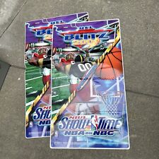 Lot Of 2 Old Blitz 2000 Nba Original factory Cabinet Stickers Arcade video Game picture
