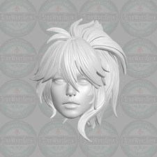 Generic Female adventurer custom head for 1:18 1:12 1:10 & 1:6 action figure picture