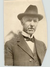 MONTANA CITY MAYOR BF Wright in CLASSIC Suit w Fedora ca.1920s PRESS PHOTO picture