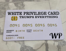W. Privilege Cards | Novelty Joke Cards | MAGA Trumps Everything 🇺🇸 picture