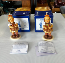 Lot of 2 Goebel Hummel Valentine Figurines with Boxes _HUM 573/2/0 picture