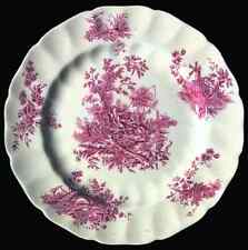 Johnson Brothers Pastorale Toile De Jouy Pink Dinner Plate 282504 picture